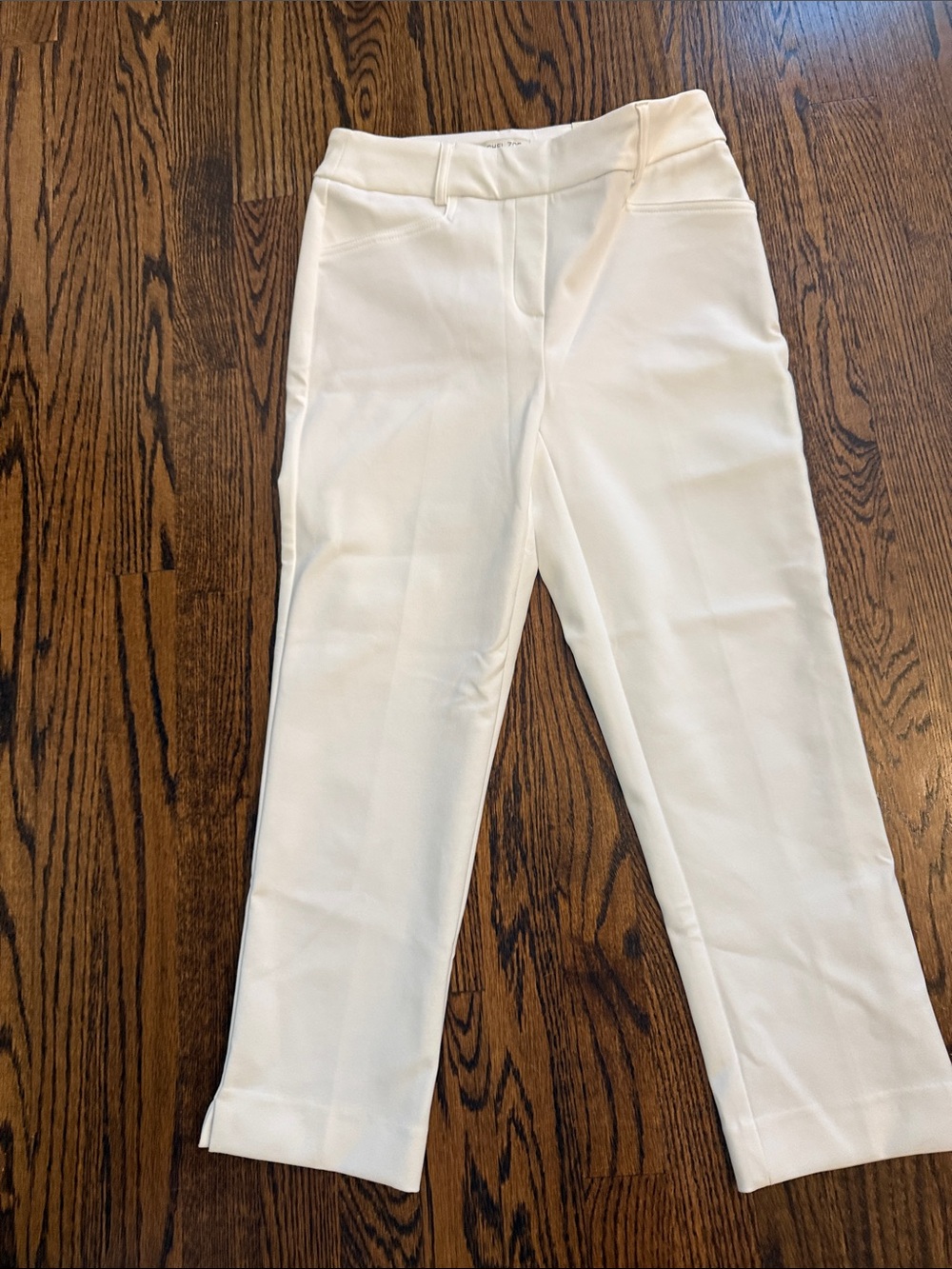 Rachel Zoe Girls' White Pull-On Dress Pants